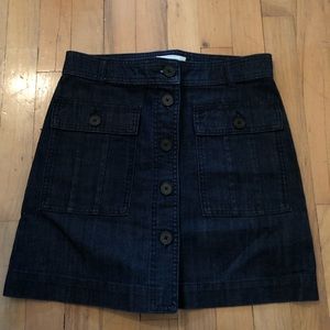 Jack wills denim skirt